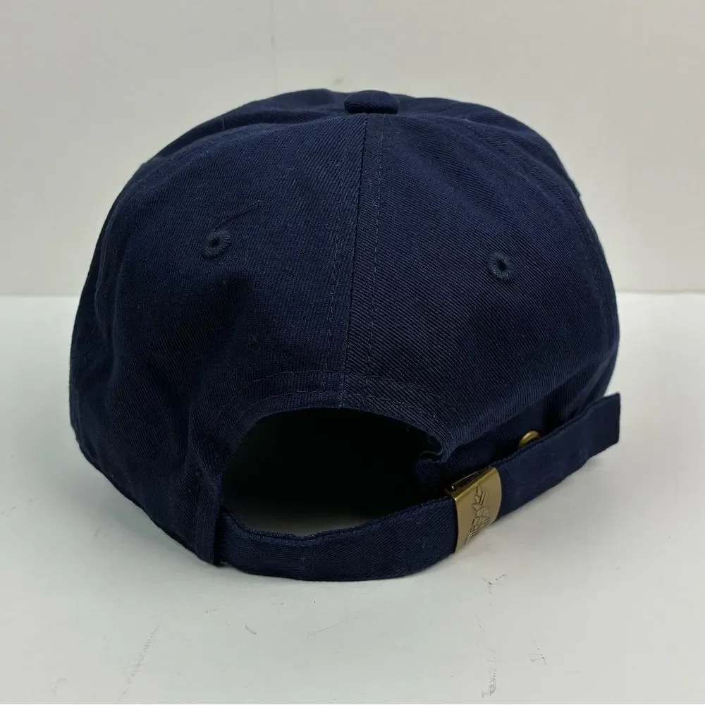 Chubbies English Bulldog Baseball Cap Strapback Navy Blue One Size Dad Hat